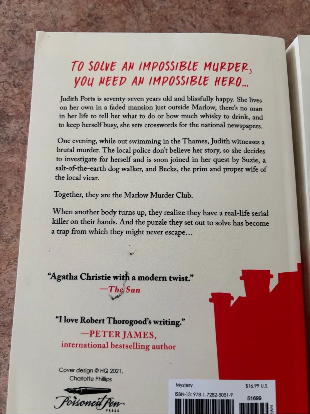 Robert Thorogood Marlow Murder Club Paperback Bundle
